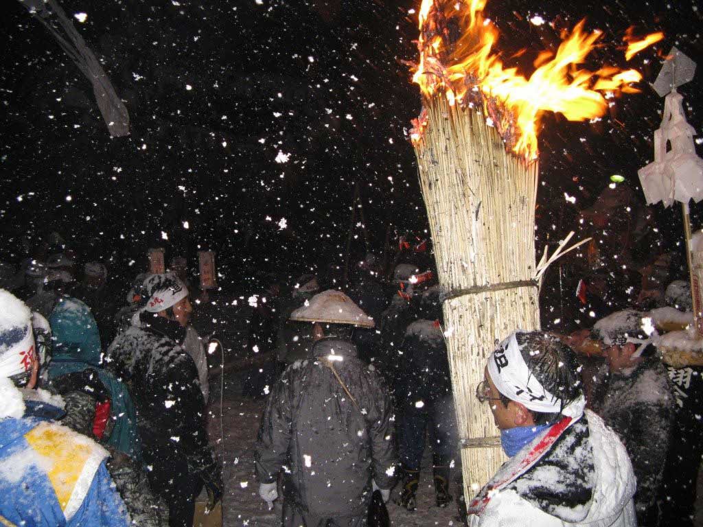 Nozawa Onsen - The Dosojin Fire Festival