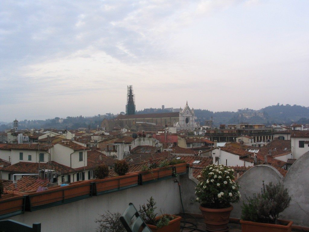 Looking over Florence by www.contentedtraveller.com