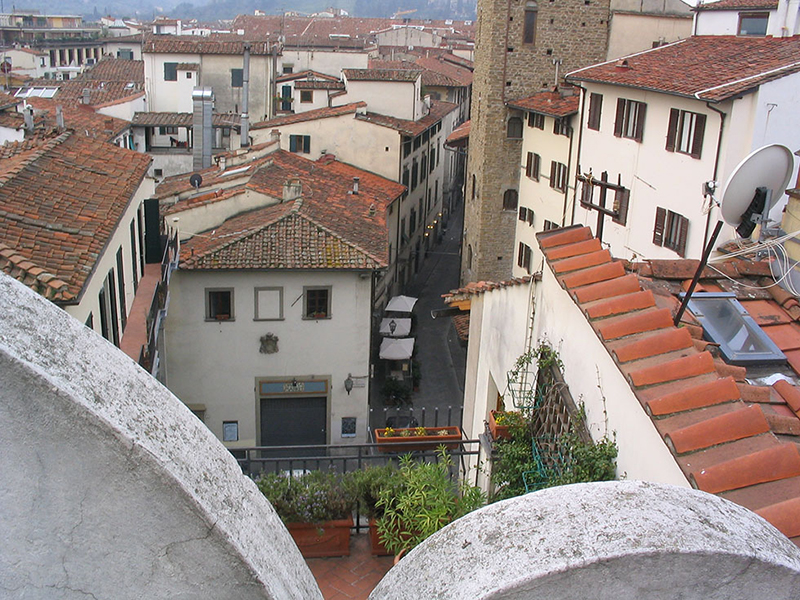 Just 100 stone steps. Ahh.. Florence Italy our travel story