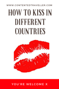 A Guide to How to Kiss in Different Countries