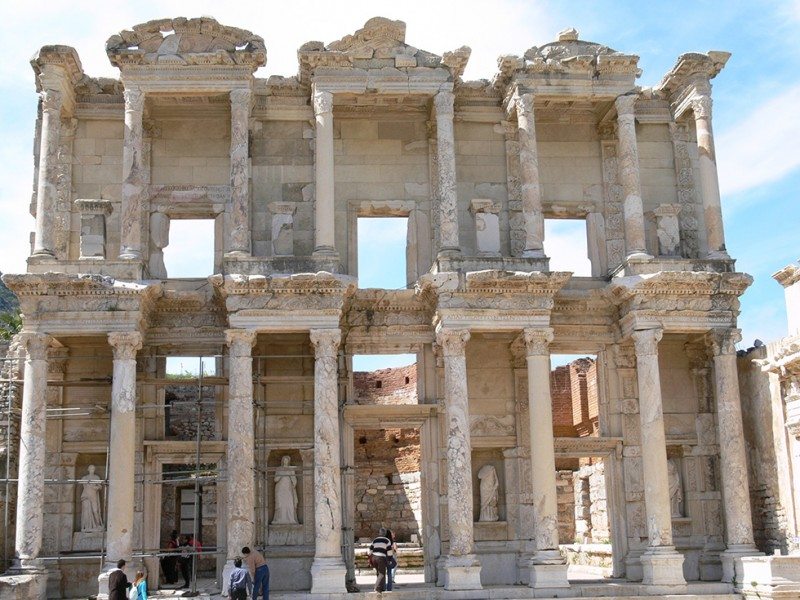 The Ruins of Ephesus are a bit of a jigsaw