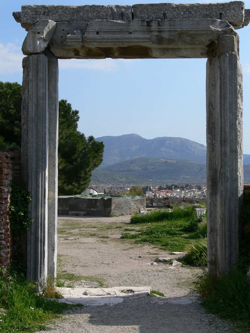 The ruins of Ephesus