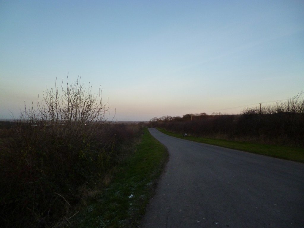 A road to the East Yorkshire countryside