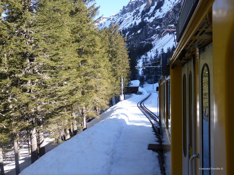 Our cog train trip to the stunning Wengen Switzerland