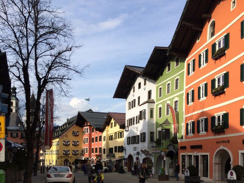 village of Kitzbuhel, Austria1