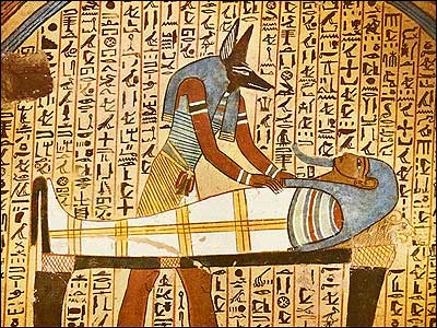 E is for Egypt – who always have death covered