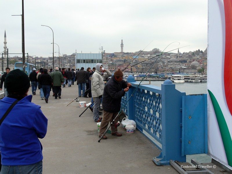 Fish Sandwich in Istanbul, Turkey 