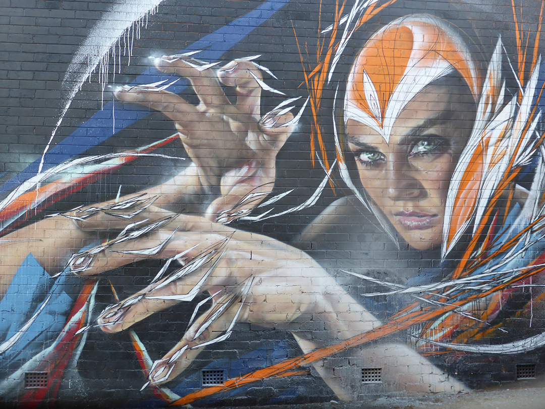 Street art in Wollongong