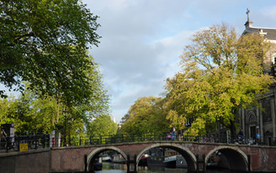 When in Amsterdam take a canal boat ride