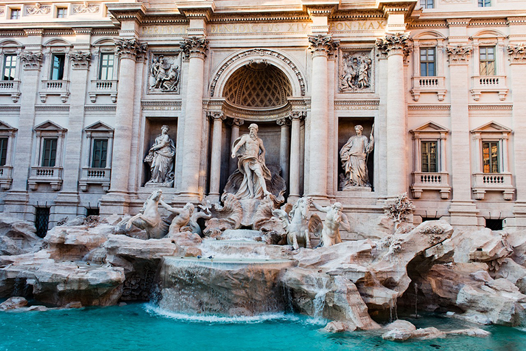 throw a coin in the Trevi Fountain