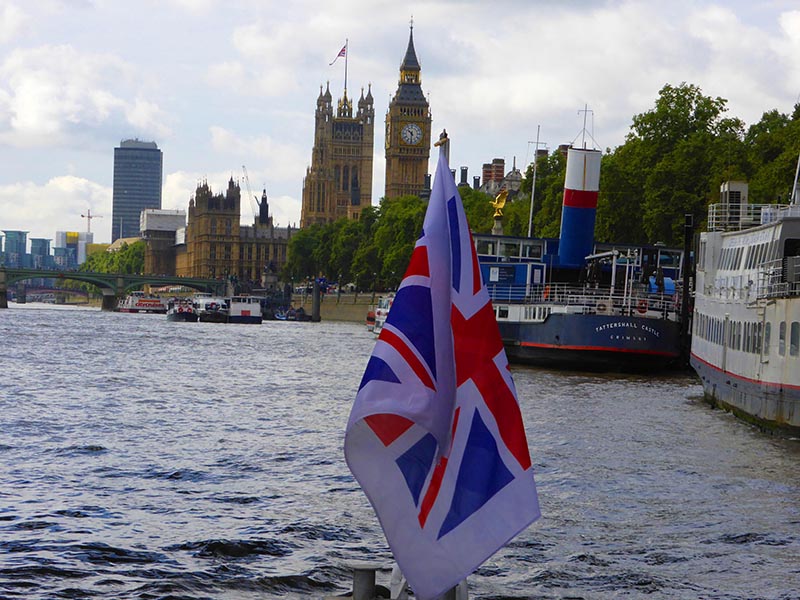 Discovering London via the Thames Clippers.