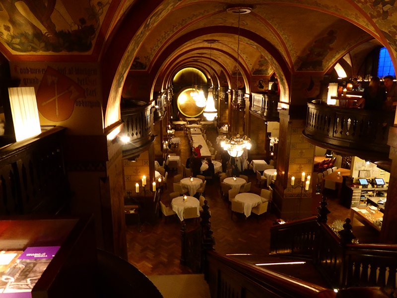 The very special Kornhauskeller Restaurant Bern Switzerland