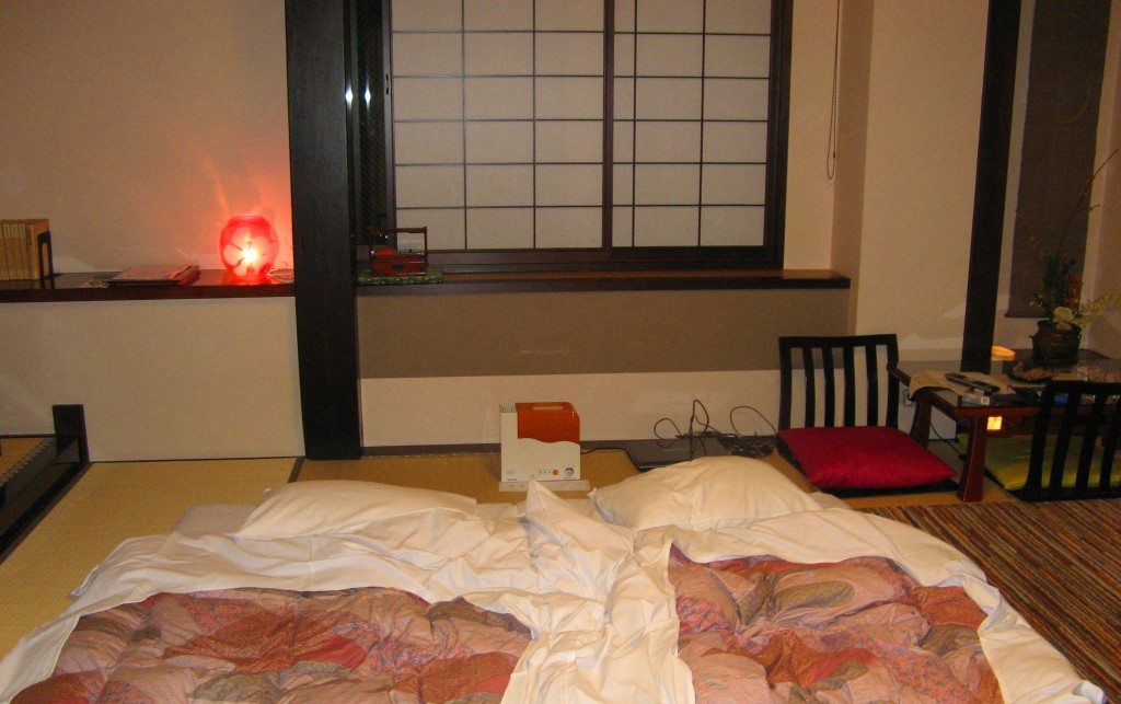 staying in a ryokan