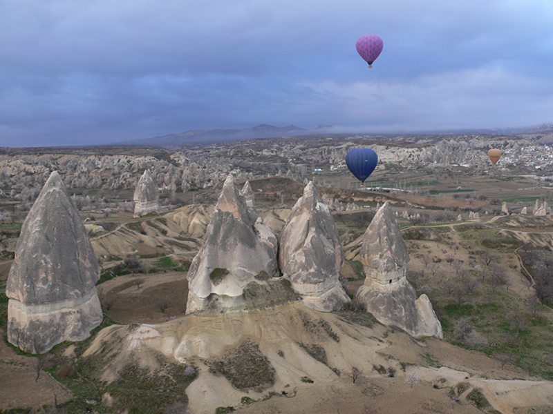 hot air balloon cappadocia turkey