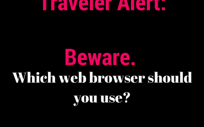 Traveler Alert: Which Web Browser Should you Use to Save Money?
