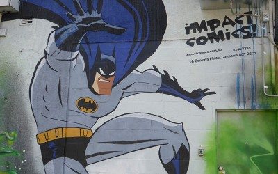 Superhero’s at Tocumwal Lane, Canberra