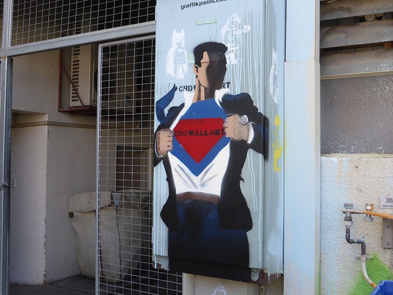 Superhero's at Tocumwal Lane, Canberra