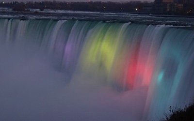 Illumination of the Falls Niagara, ON