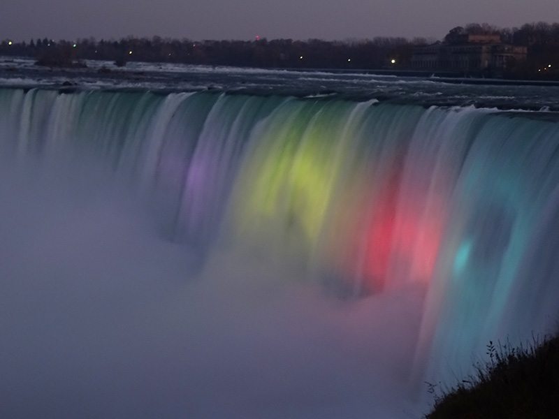 Illumination of the Falls Niagara, ON