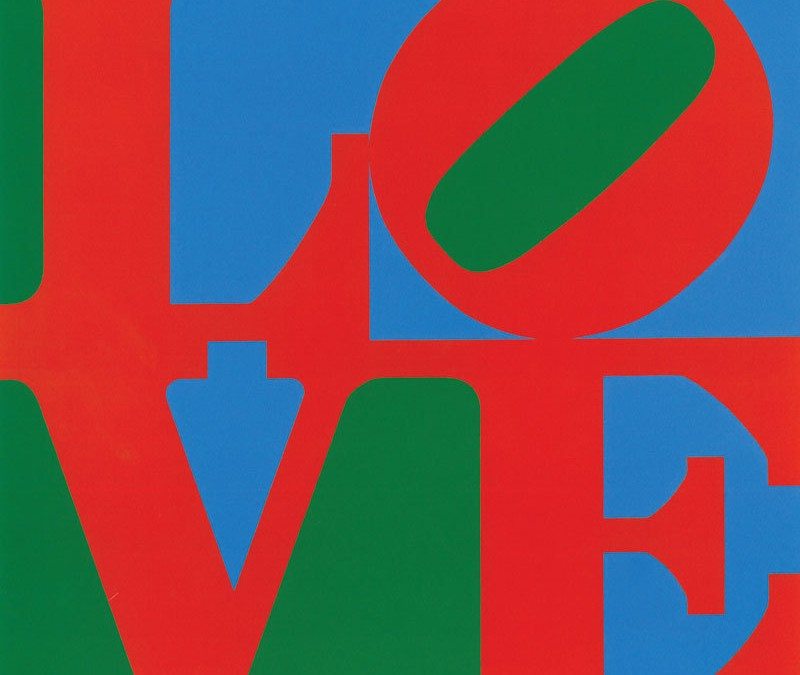 LOVE is Actually by Robert Indiana