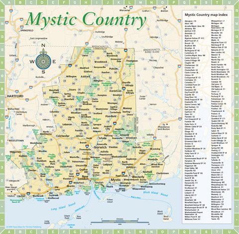 Map Of Downtown Mystic Ct Top 10 Things To Do Mystic Country Connecticut