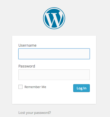 18-WordPress Login