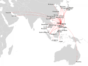 Cebu Pacific Route Map