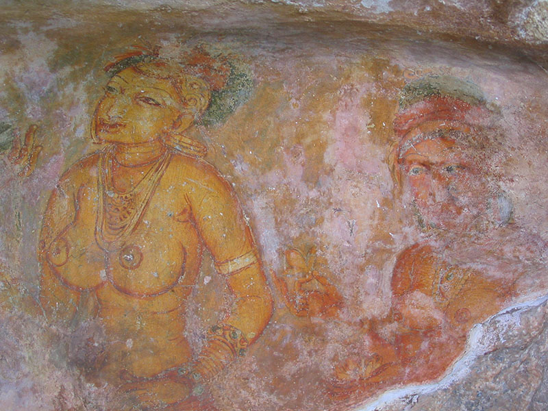 Sigiriya Maidens of Sri Lanka