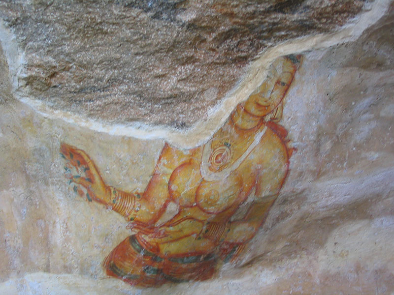 Sigiriya Maidens of Sri Lanka