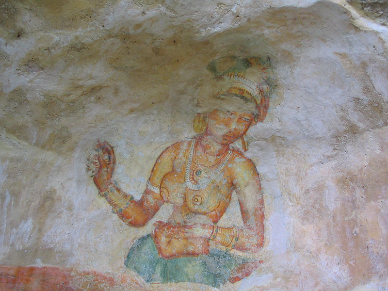 Sigiriya Maidens of Sri Lanka