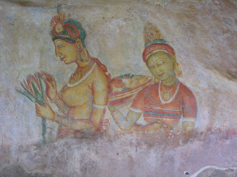 Discover the Sigiriya Maidens of Sri Lanka