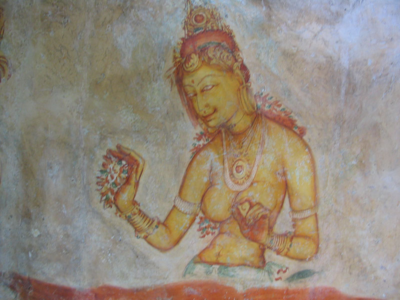 Sigiriya Maidens of Sri Lanka