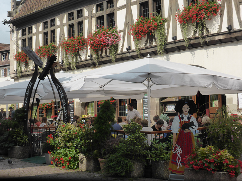 Town of Obernai in France