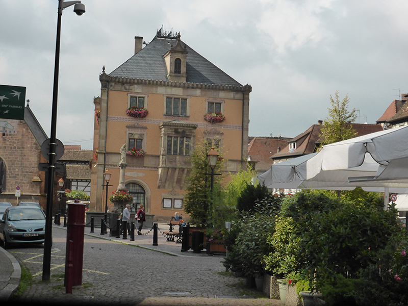 Town of Obernai in France