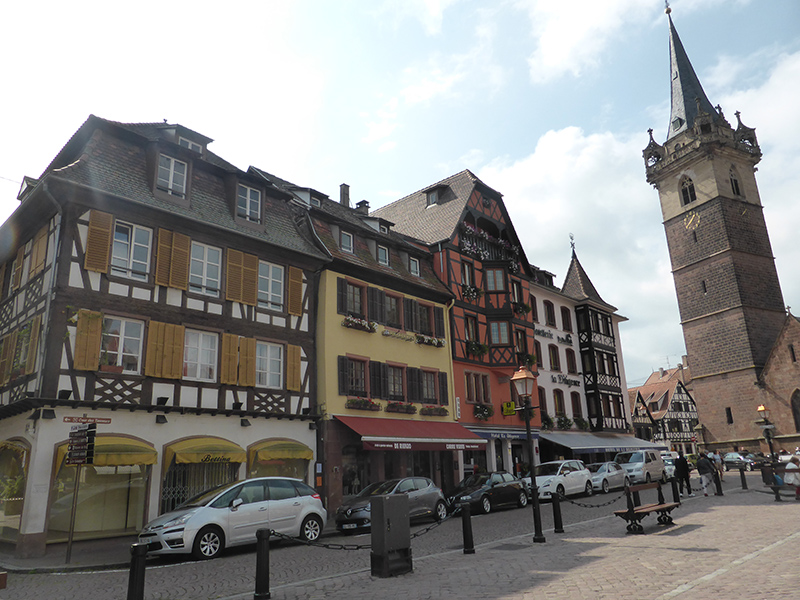 Town of Obernai in France