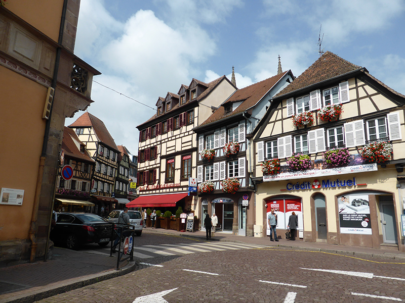 Town of Obernai in France