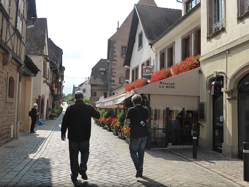 Town of Obernai in France