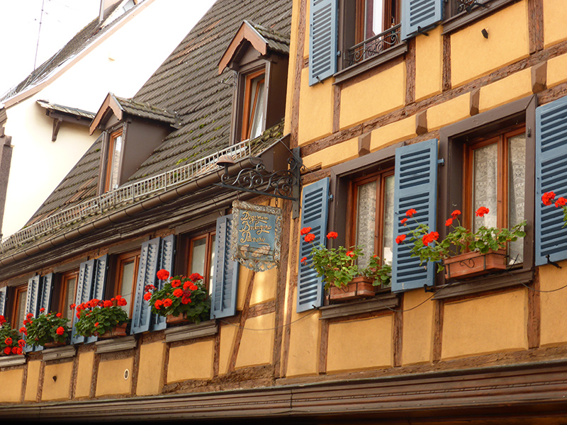 Town of Obernai in France