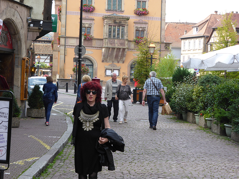 Town of Obernai in France