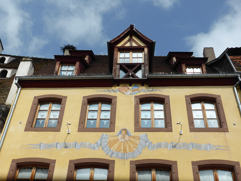 Town of Obernai in France