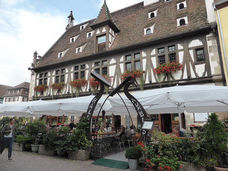 Town of Obernai in France