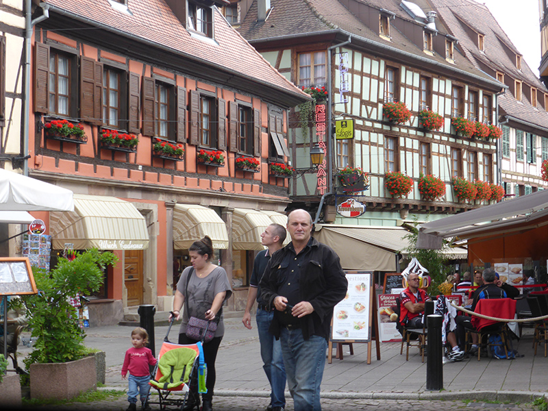 Town of Obernai in France