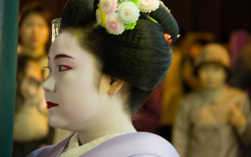 Kyoto enchanting at night