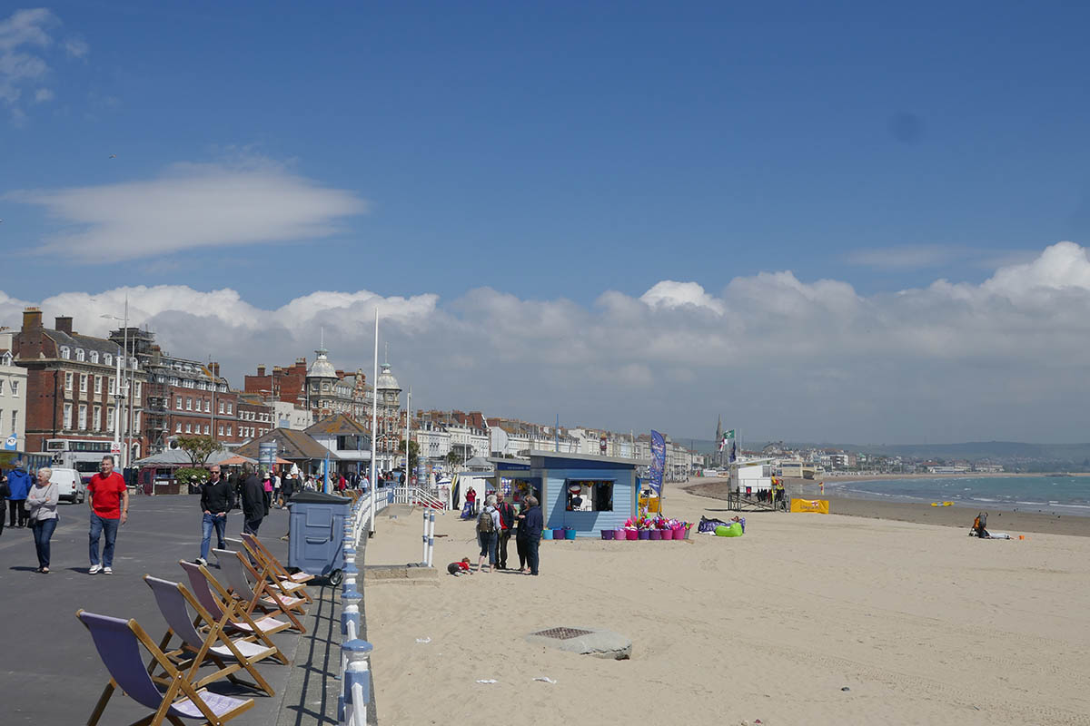 Visiting the Seaside Town of Weymouth in England