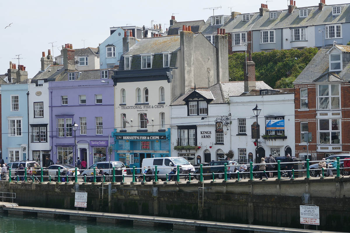 Visiting the Seaside Town of Weymouth in England