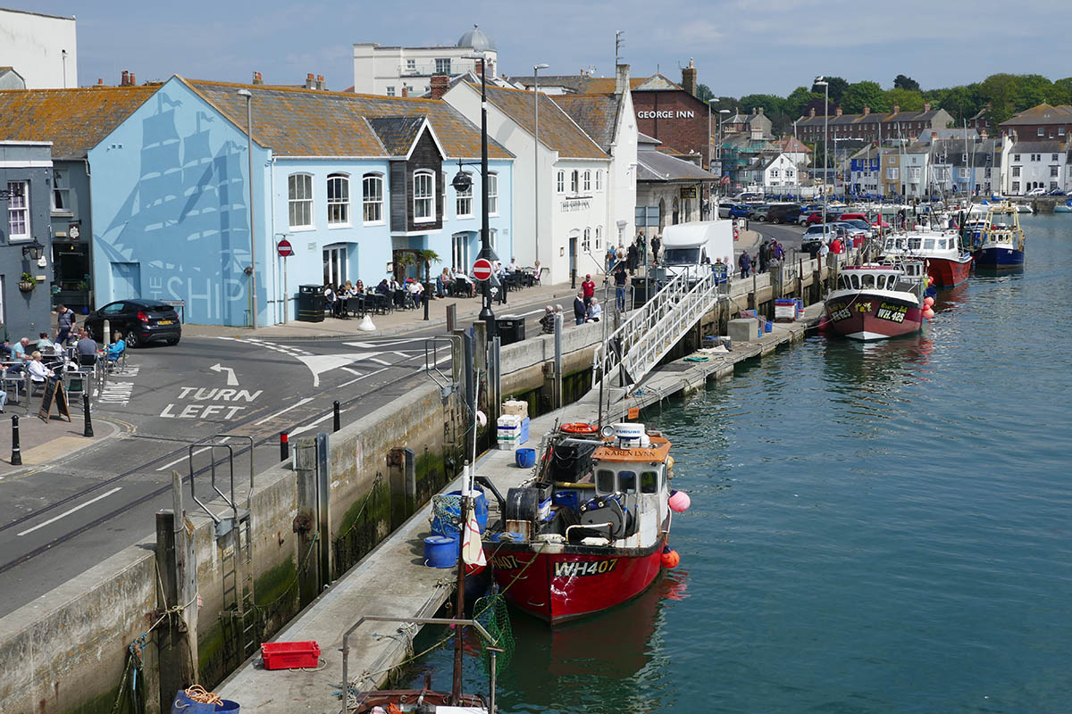 Visiting the Seaside Town of Weymouth in England