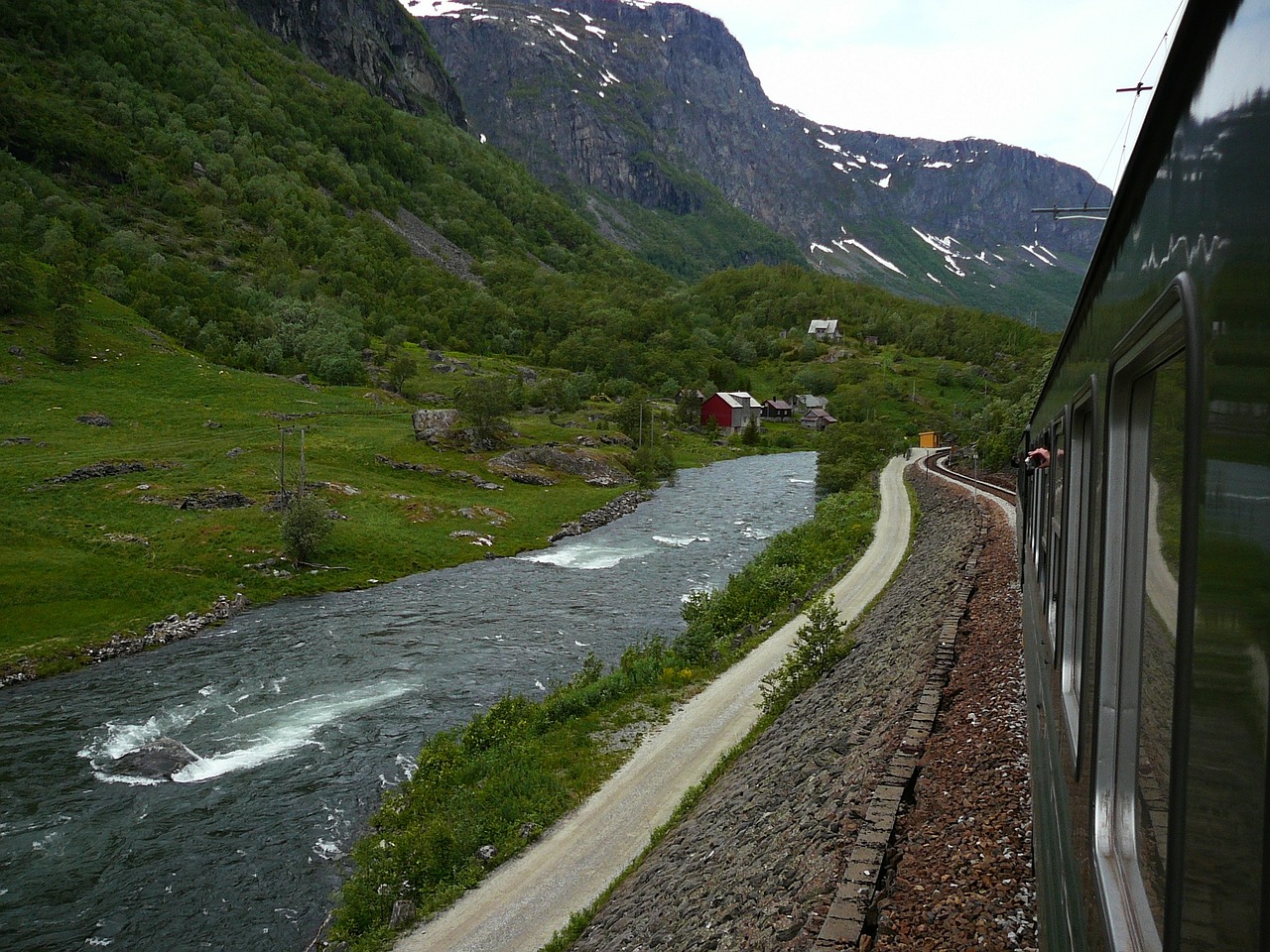 Visiting Flåm in Norway