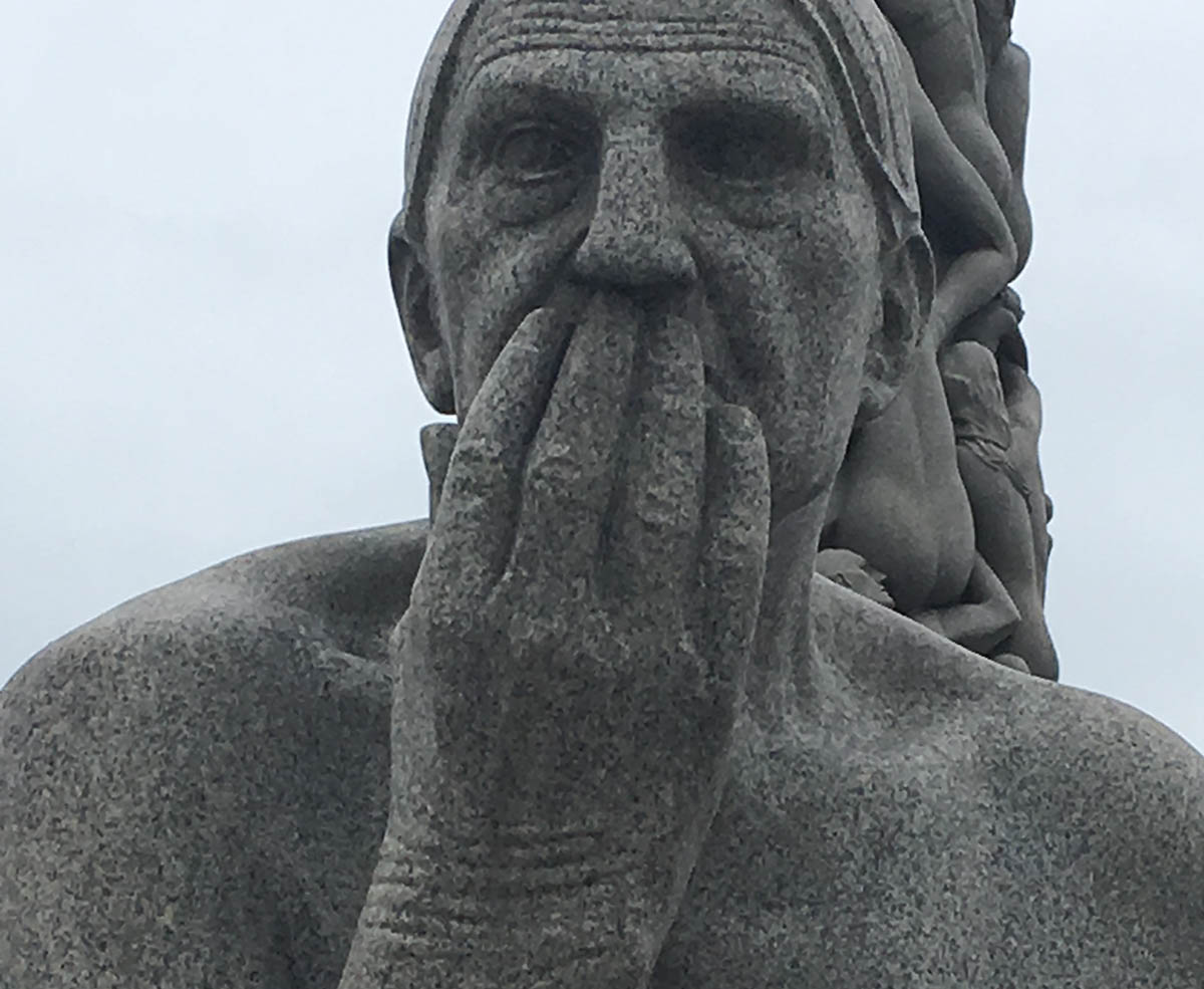 Visiting Vigeland Park in Oslo