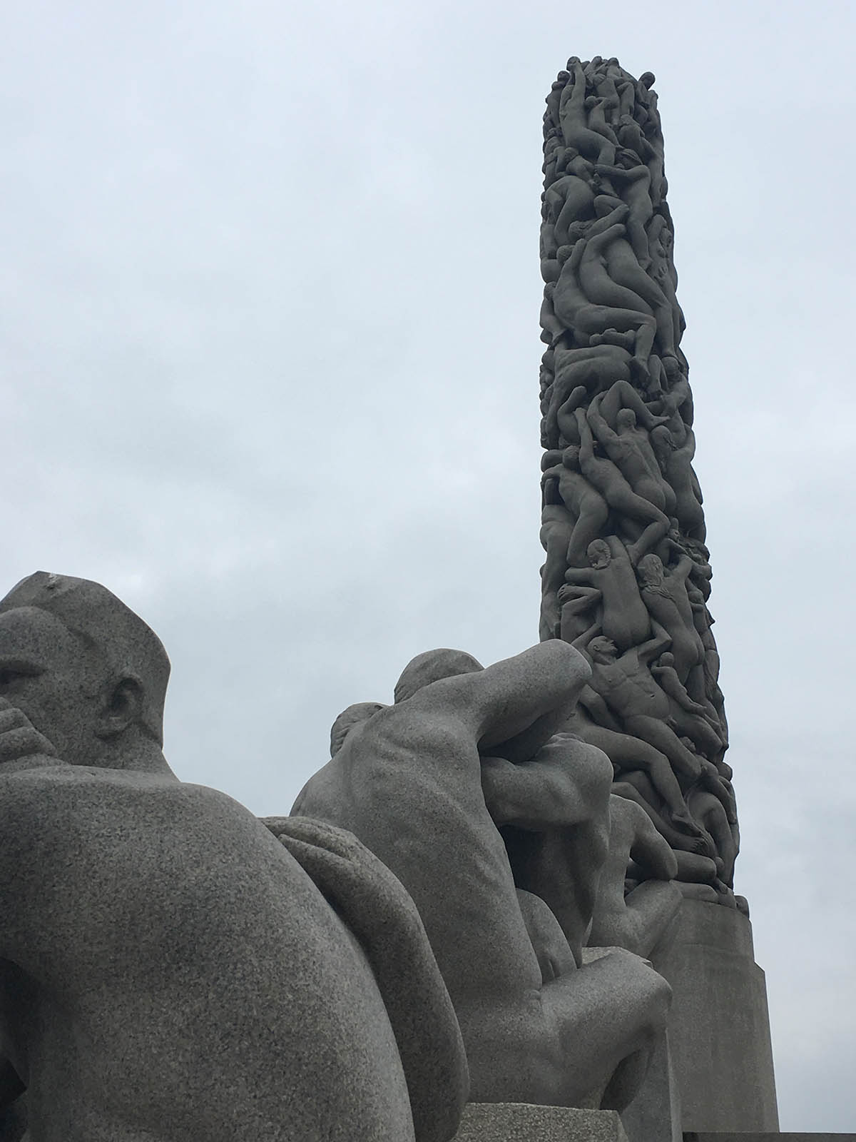 Visiting Vigeland Park in Oslo