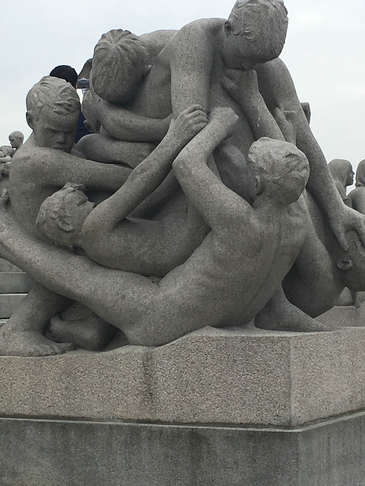 Visiting Vigeland Park in Oslo